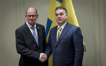 Orbán Viktor: sikeres a svéd-magyar gazdasági együttműködés, új befektetések jöhetnek
