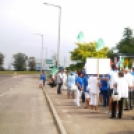 Tüntetés a Hankooknál