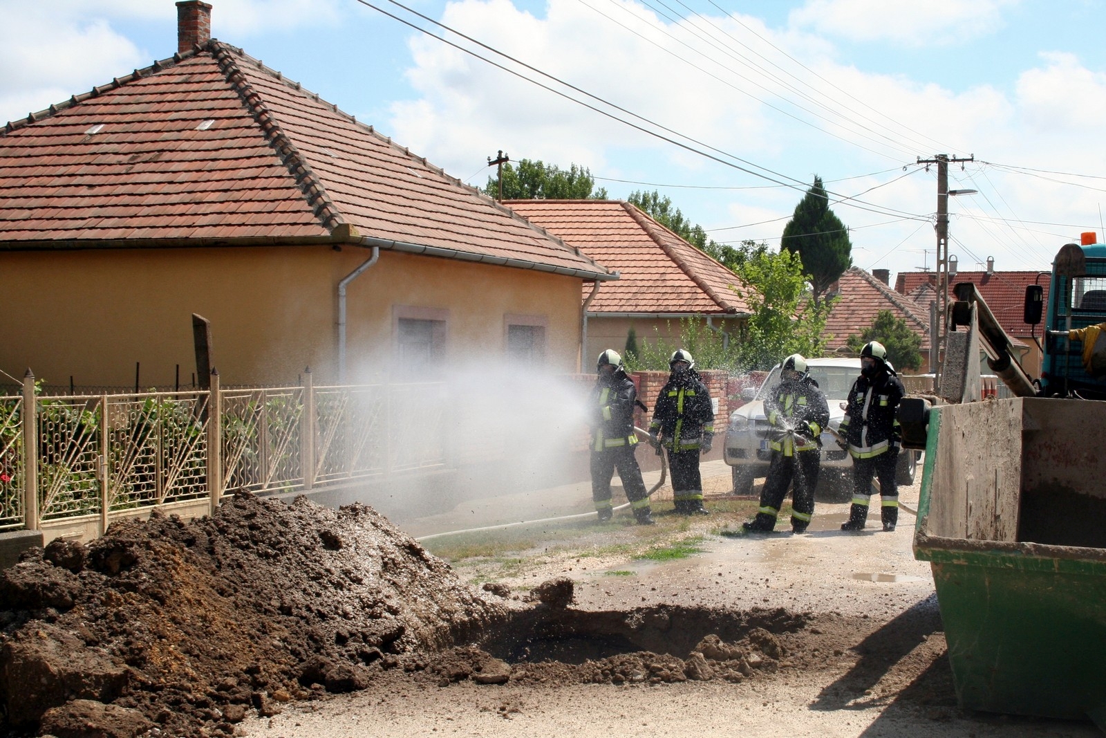 Fotó: Sallai László tűzoltó főhadnagy