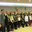 Hónap diákjai októberi  ünnepség