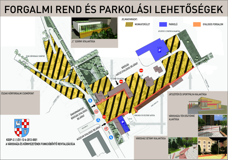 Lezárva a Városháza tér