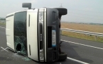Szerencsés kimenetelű baleset az M6-os autópályán 