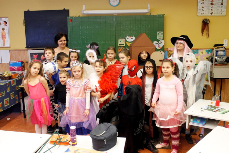 Farsang a Dózsa iskolában