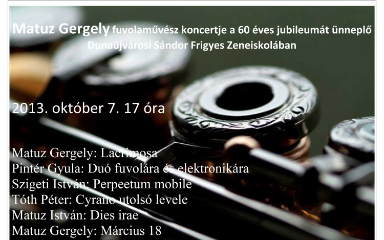 Fuvolakoncert a zeneiskolában