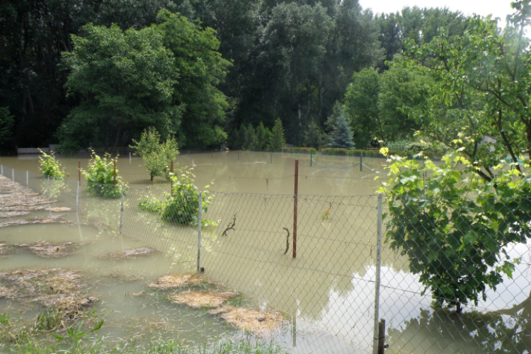 Tetőzik az ár Dunaújváros és környékén - Keresztury János felvételei