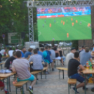 Futball vb a Városháza téren