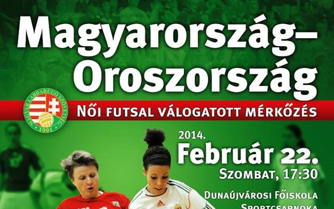 Női futsal nemzetközi mérkőzés a főiskolán
