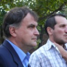 Sándor Frigyes szobrának leleplezése