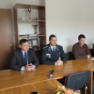 Polgármesteri vizit a rendőrségen