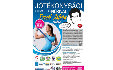 JÓTÉKONYSÁGI GYMSTICK NÓRIVAL – PECSÉT ISTVÁN JAVÁRA