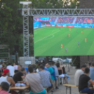 Futball vb a Városháza téren