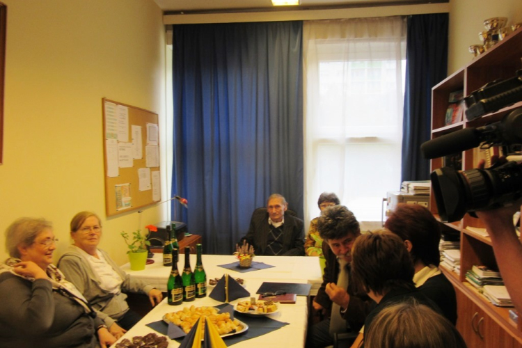 Gyémántdiploma átadása a Petőfiben