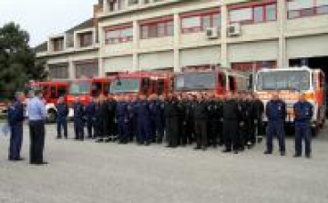 Tűzoltók versenyeztek