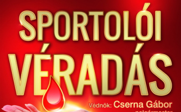 Vért adnak a sportolók