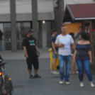 Futball vb a Városháza téren