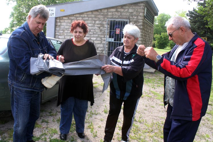 Takarítási nap a Barátság városrészben