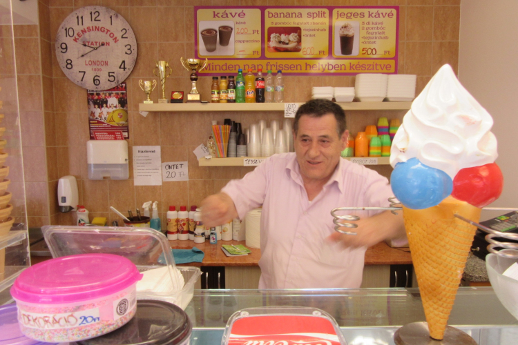 A fagyimester Szlovéniából jött