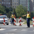 Forgalom elterelés, építkezés