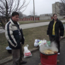 Ételosztás Dunaújvárosban