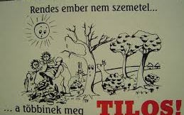 Hulladékgyűjtés a Rómain