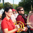 Mazsorettek és fúvós zene