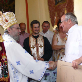 Kalács és koljivó az Úr menybemenetelének tiszteletére