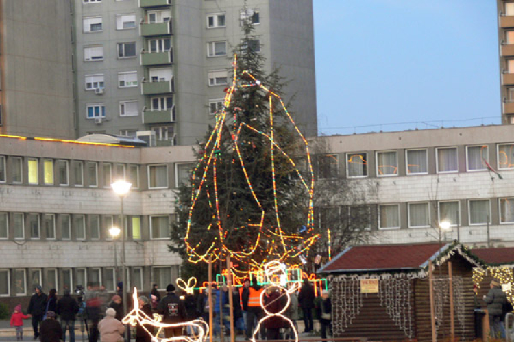 Advent a Városháza téren
