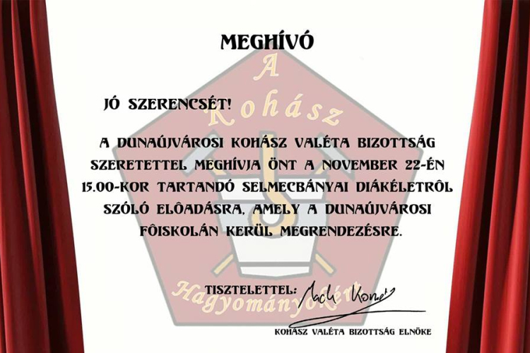 Brazil Kohászoknak OMBKE előadás