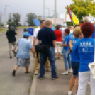 Tüntetés a Hankooknál