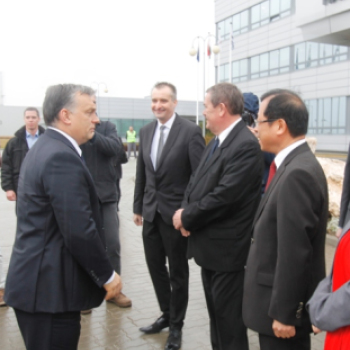 Orbán Viktor a Hankookban járt