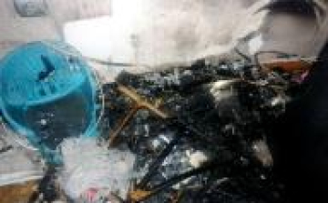 Laksástűz az Esze Tamás utcában