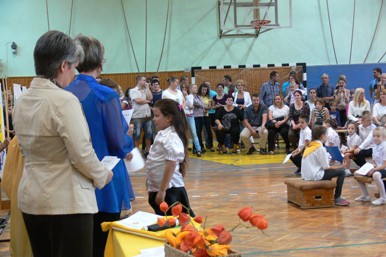 Elsős avatás a Vasvári Pál Általános iskolában