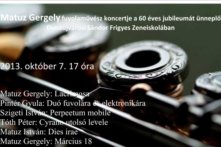 Fuvolakoncert a zeneiskolában