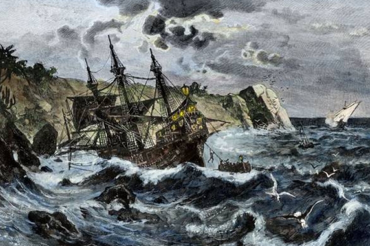 Megtalálhatták Kolumbusz Kristóf Santa Maria nevű hajójának roncsait