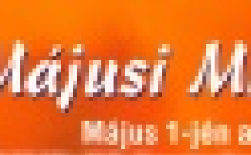 Május elsejei mulatság a Dózsa Mozi téren