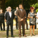 Sándor Frigyes szobrának leleplezése