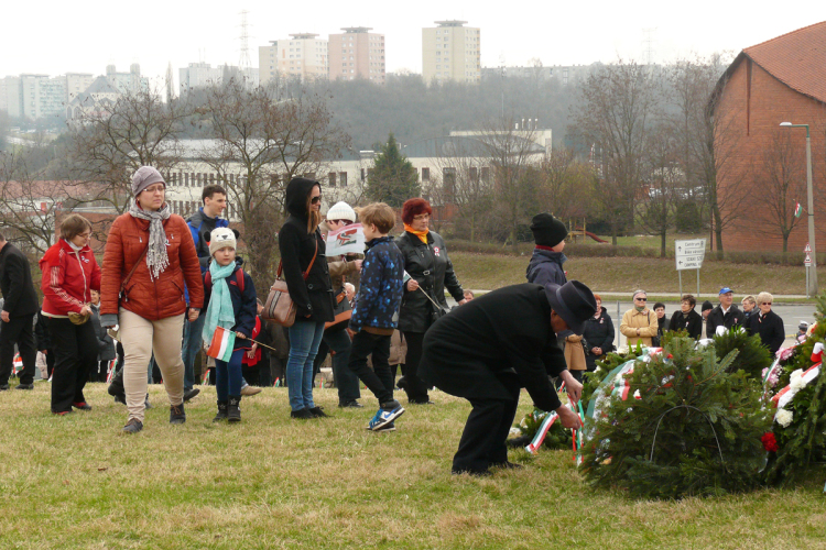 „Talpra magyar, hí a haza!” Megemlékezés az ’48-as emlékműnél