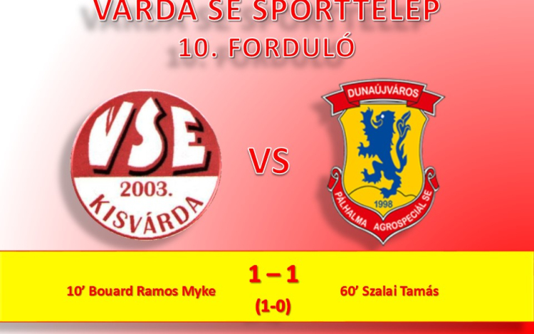 Tíz emberrel is pontot szereztünk