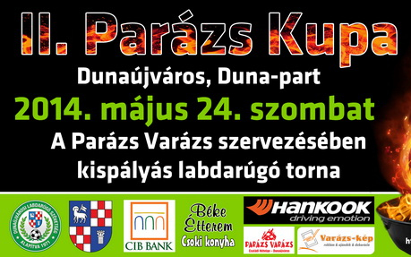 A hétvégén indul a II. Parázs Kupa