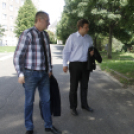 Cserna Gábor polgármester városnézőben