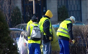 Közmunkások a városban - videóval