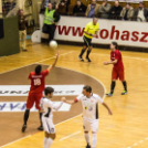 Futsal meccs hazai pályán - DSTV videóval