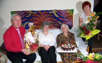 Etelka néni 100 éves lett