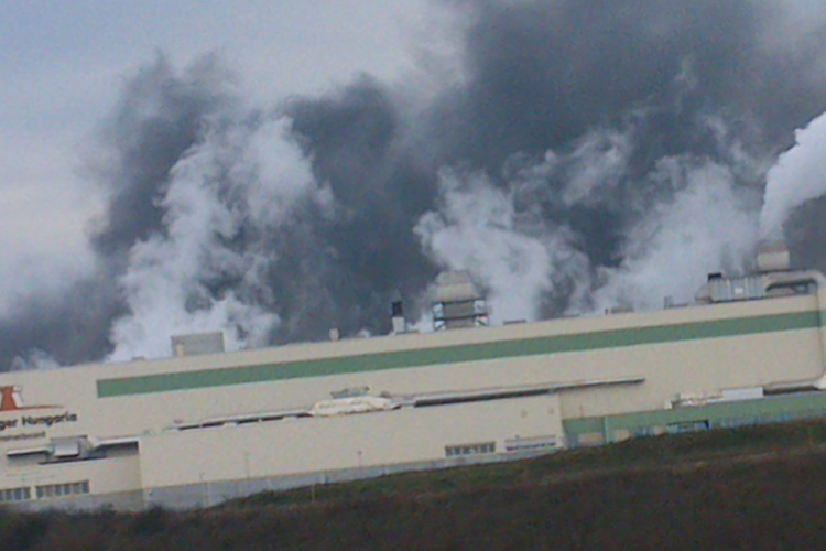 A tűz füstje nem volt mérgező