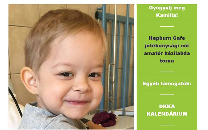 Jótékonysági kézilabdatorna Kamilláért - mez licitálással!