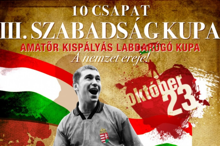 Szabadság kupán fociznak