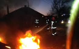  Melléképület borult lángba Dunaújvárosban