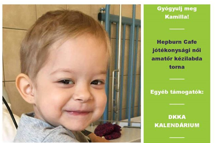 Jótékonysági kézilabdatorna Kamilláért - mez licitálással!