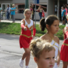 Mazsorettek és fúvós zene