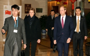 Dollárszázmilliós üzleteket eredményezett Vilmos herceg kínai útja
